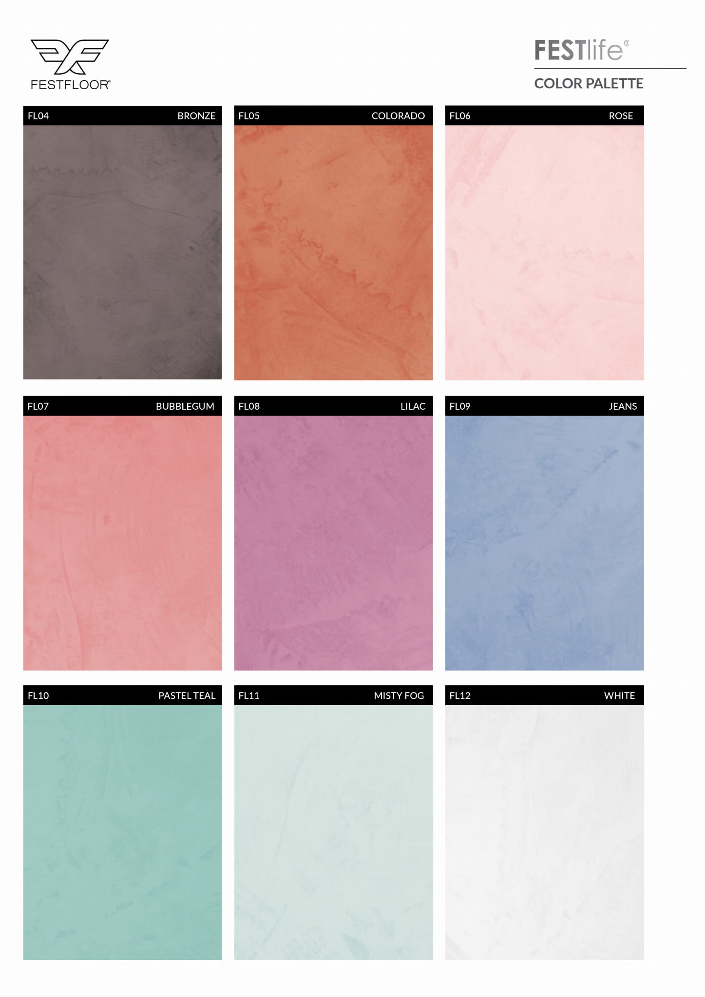 Kit pour sol en béton ciré avec vernis super dur - 10 M²