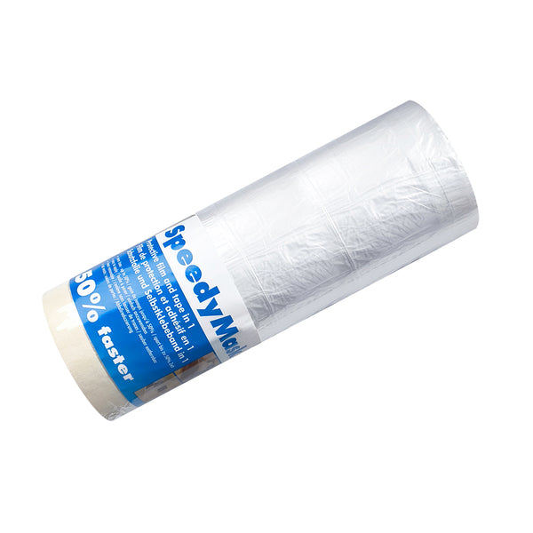 Film de masquage avec ruban 1100mm x 33m