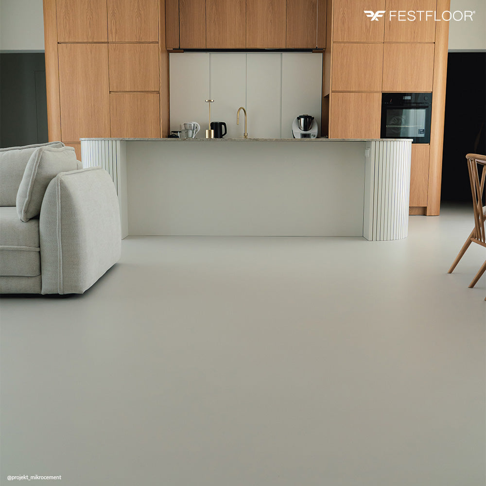 Kit pour sol en béton ciré avec vernis super dur - 10 M²