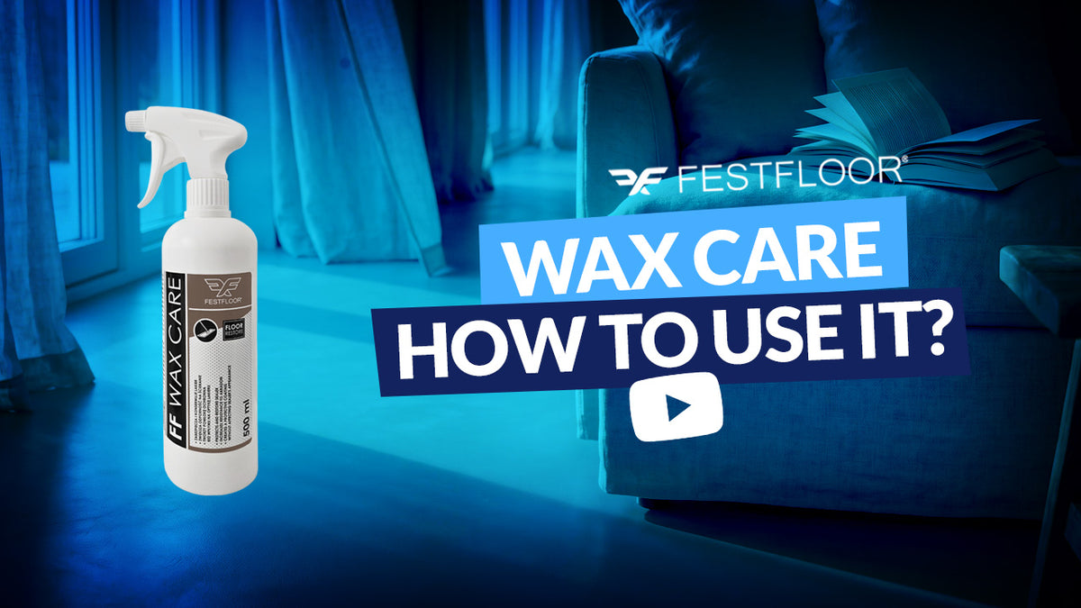 WAX CARE – Comment utiliser FF WAX CARE ? Entretien d’un sol en béton ciré étape par étape