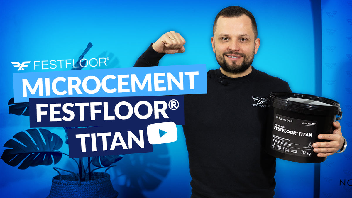 Festfloor Titan béton ciré - Qu'est-ce que c'est et comment l'appliquer